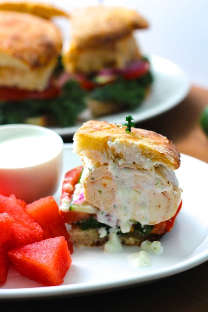 Greek Chicken Feta Burgers That Are SO Worth the Mess - Allyn Lewis