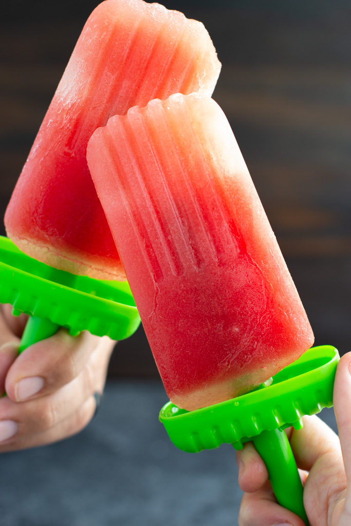 Blend & Freeze! Easy Watermelon Popsicles