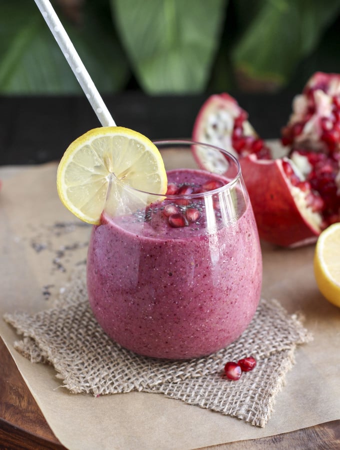 Vegan Pomegranate Smoothie