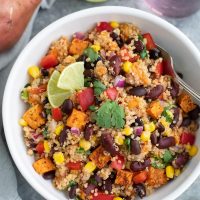 Southwest Quinoa Salad with Avocado