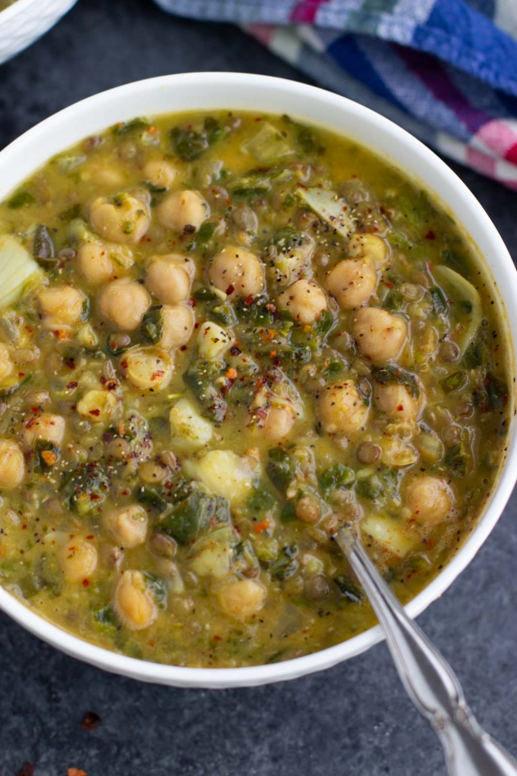 Chickpea and Spinach Soup - Recipe