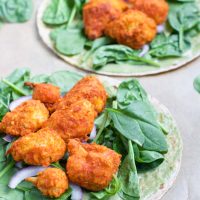 Buffalo Cauliflower Tacos