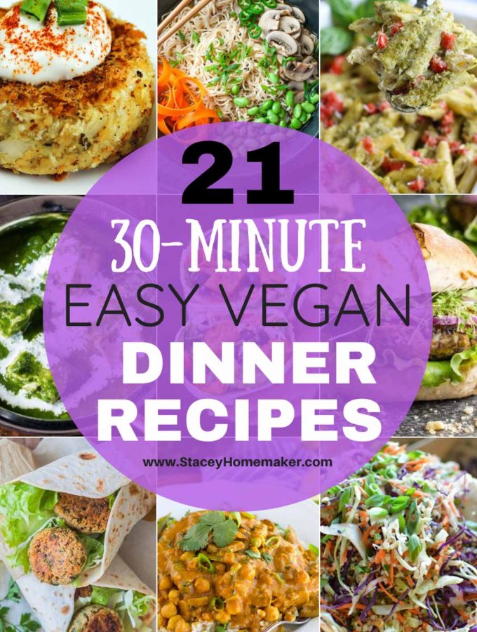 Vegan 30Minute Meals Stacey Homemaker