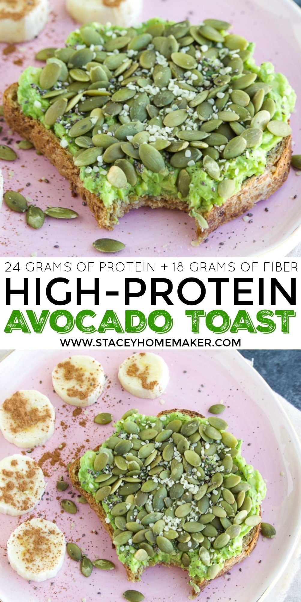 HighProtein Avocado Toast Stacey Homemaker