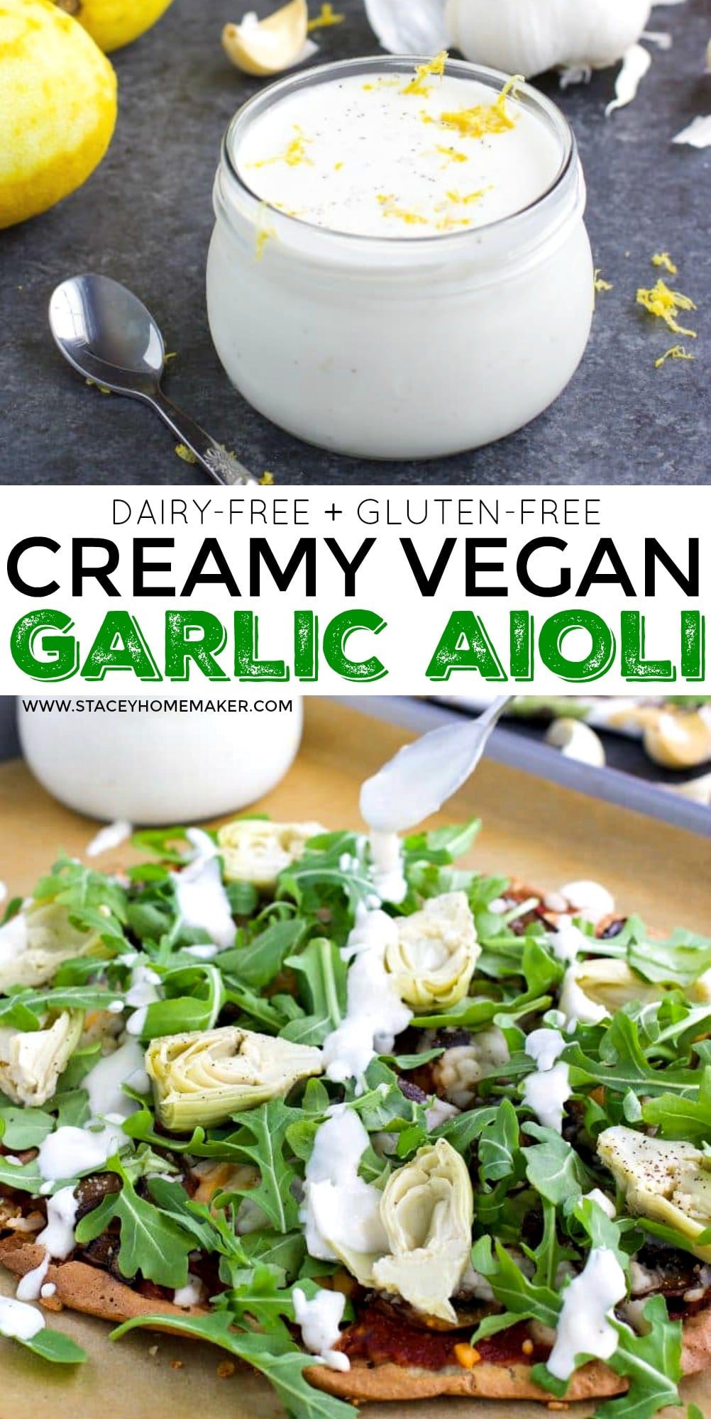 The Best Vegan Garlic Aioli Stacey Homemaker