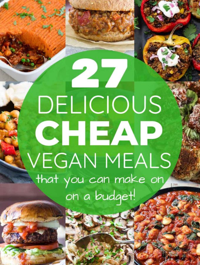 Cheap Vegan Meals