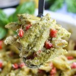 Vegan Casserole with pesto sauce