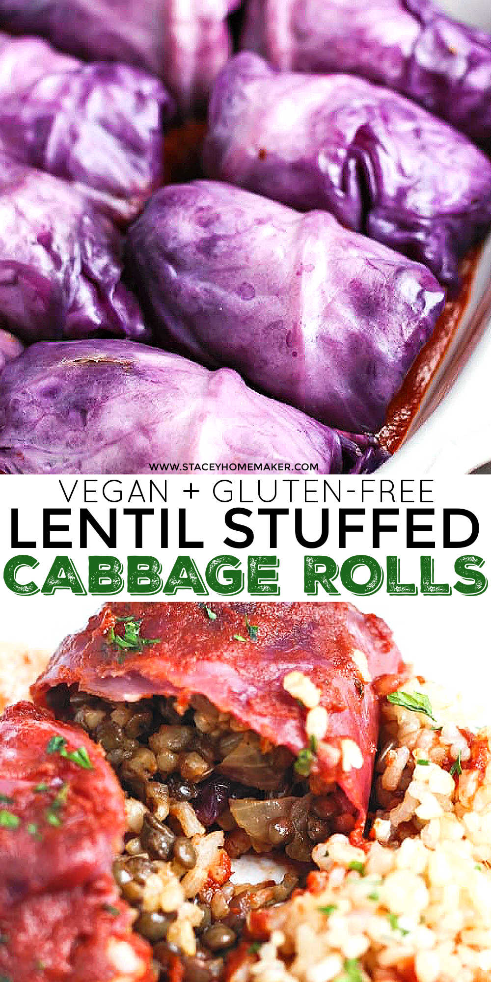 Vegan Cabbage Rolls Stacey Homemaker