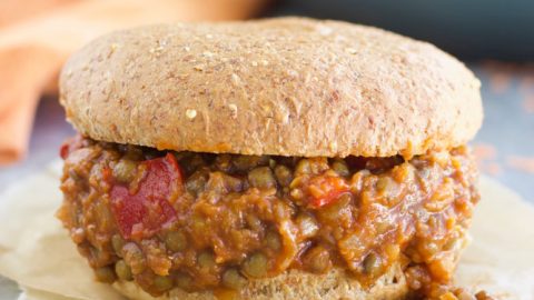 Vegan Lentil Sloppy Joes