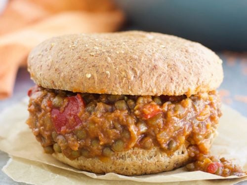 Vegan Lentil Sloppy Joes Ready In 30 Minutes