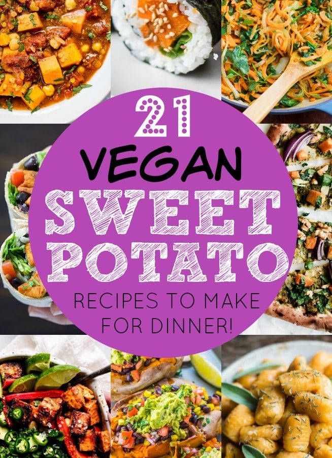 EASY VEGAN SWEET POTATO RECIPES