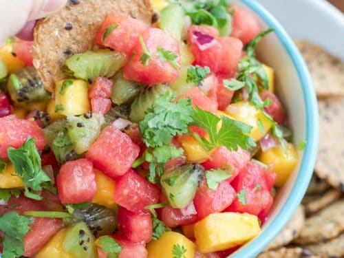 Watermelon Mango Kiwi Salsa Stacey Homemaker