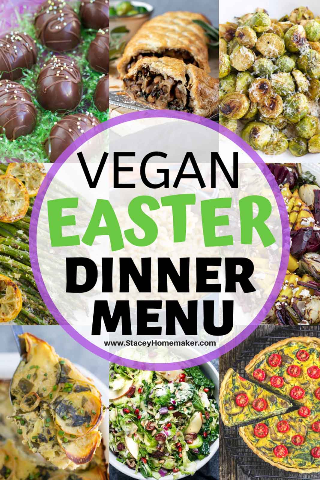 Complete Vegan Easter Dinner Menu Printable Shopping List Stacey Homemaker