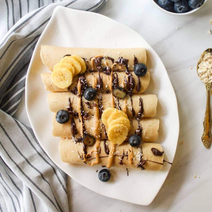 Image for Vegan Almond Milk Crepes 