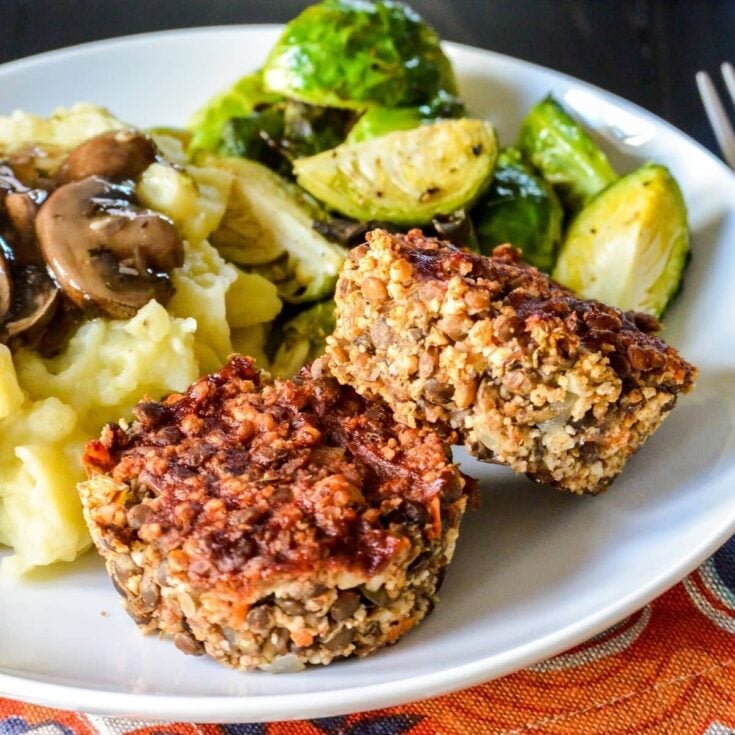Image for Vegan Lentil Meatloaf Muffins