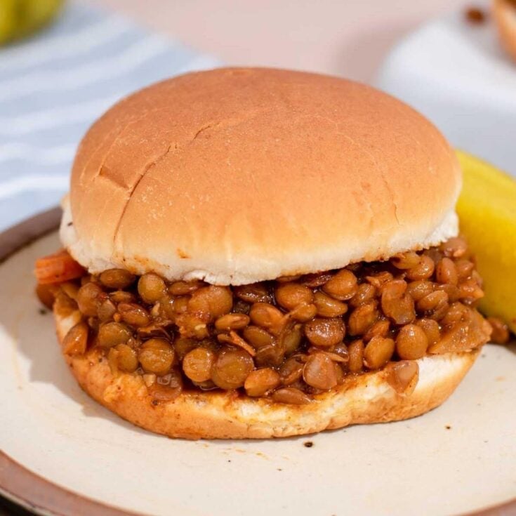 Image for Instant Pot Lentil Sloppy Joes