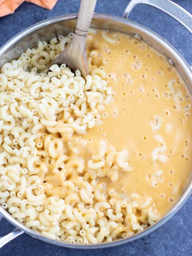The BEST Dairy Free Mac and Cheese