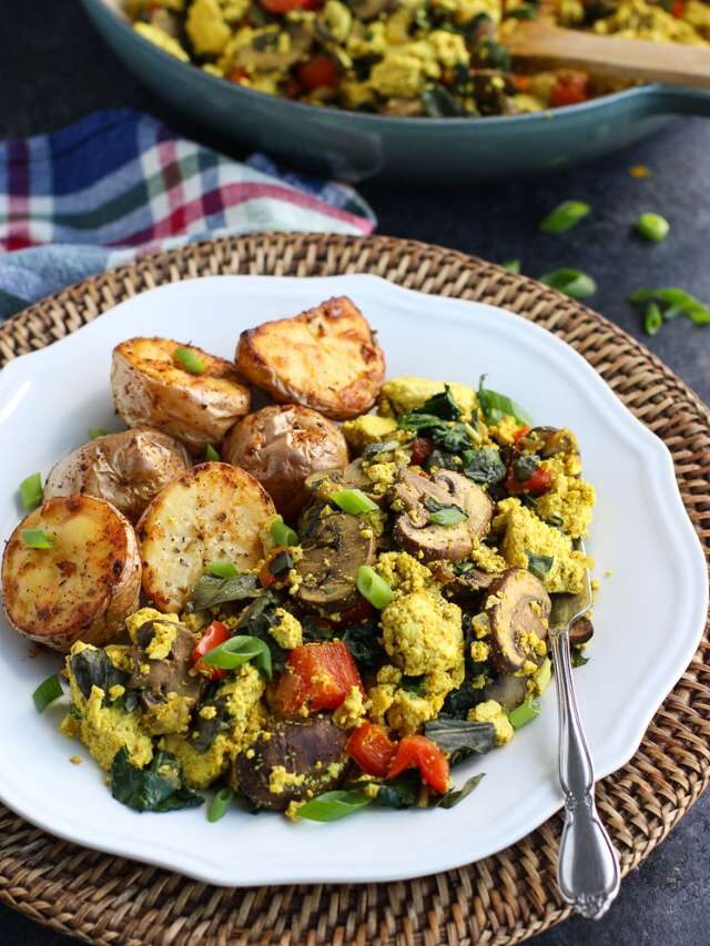 Curried Tofu Scramble