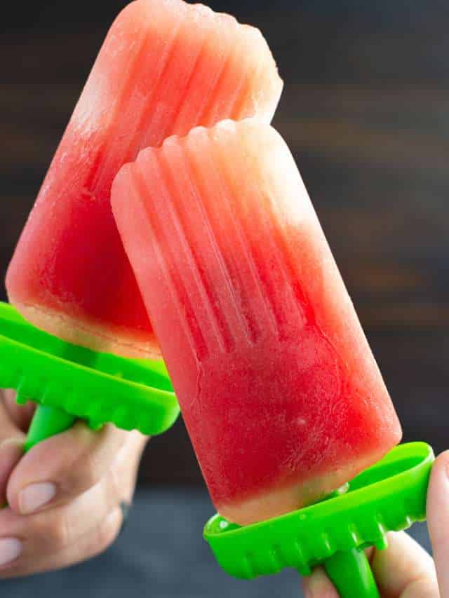 Watermelon Popsicles