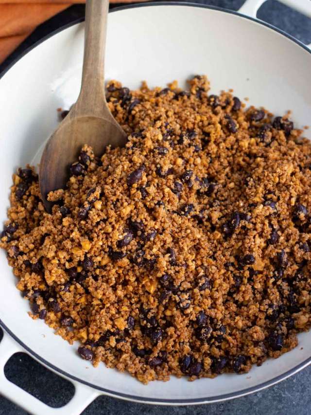 Quinoa Walnut Meat